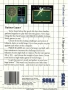 Sega  Master System&nbsp; - &nbsp;Parlour Games (Back)